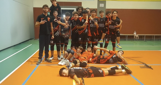 Esordio da urlo per l'Under 17 Orange nel campionato PGS